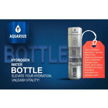 AQUARIUS HYDOGEN WATER BOTTLE