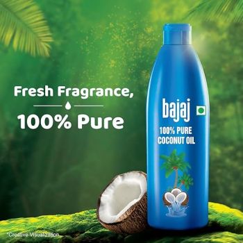 Bajaj 100% Pure Coconut Oil 175ml