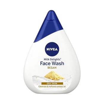 NIVEA Milk Delights Face Wash Fine Gramflour For Oily Skin 50ml