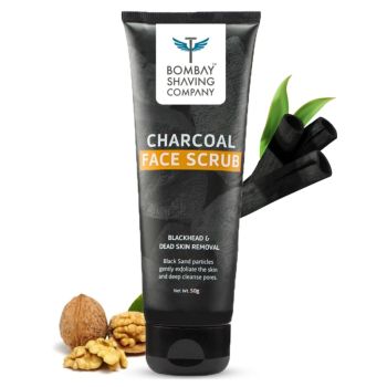 Bombay Shaving Company Charcoal Face Scrub (45g)